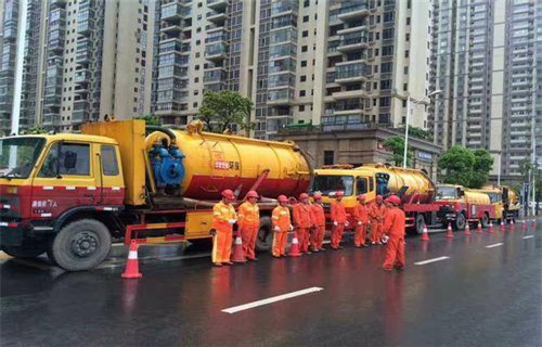 石拐市政管道清淤