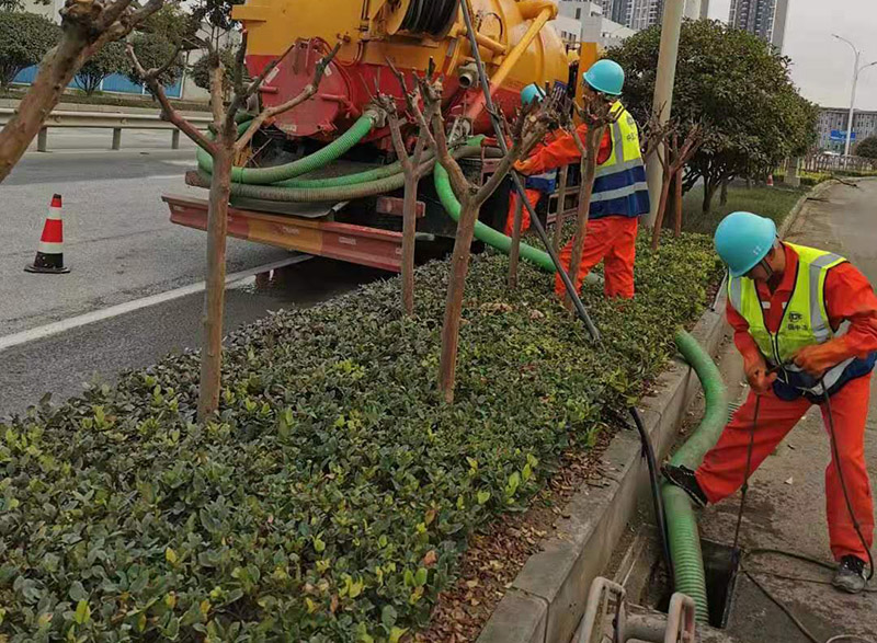 石拐市政管道清淤